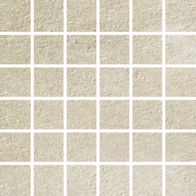 Alfalux Stonequartz Bianco 3x3cm