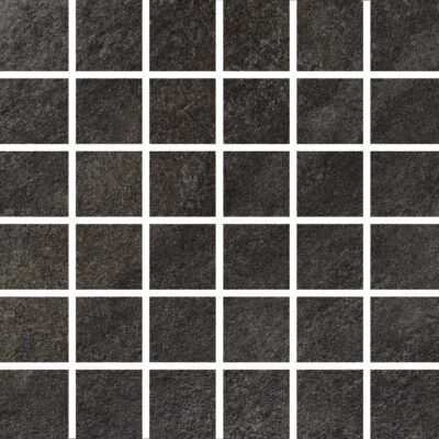 Alfalux Stonequartz Nero 3x3cm