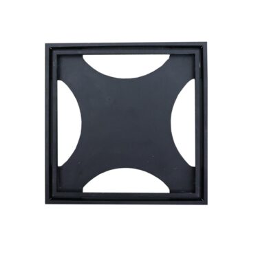 Tile In Slukrist 20x20cm Sort Matt