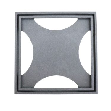 Tile In Slukrist 20x20cm Stone Finish Mørk Granitt