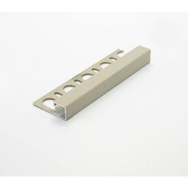 Projolly firkant Symetriclist Stone Cream alu 10 mm 270 cm